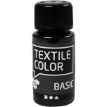 Tekstiil värv Must 50ml Basic Solid