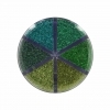 Glitterpuru HobbyTime 60g 6-värvi rohelised