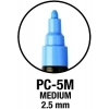 Markerid POSCA PC-5M Tume universaal 8 tk
