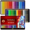 Värvipliiatsite komplekt Polycolor 72tk metallkarp Koh-i-noor