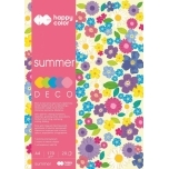 Värviline paber Deco Summer Happy Color A4 170gr 20lehte