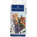 Õlivärvid Faber-Castell 12 värvi x9ml 