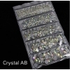 Kristallkivid Hotfix CrystalAB Gold light,Mix 1200tk eraldi
