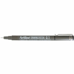 Artline Drawing System tindipliiats 0,1mm Must