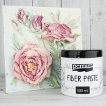Pasta Pentart Fiber pasta 3D struktuur, 500ml