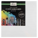 Komplekt 3tk lõuend papil 25*25cm Nassau 100% puuvill