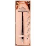 Kalligraafia komplekt.Sulepea ja 6 sulge.Must marmor.