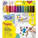Tekstiilimarkerid Jovi decor 12tk