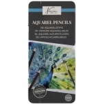 Akvarellpliiatsid metallkarbis 10tk Nassau 