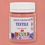 Tekstiilivärv Deco Tolmune roos 50ml