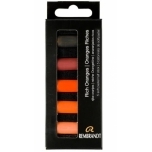 Rembrandti pehmed pastellid 5tk Rich Oranges