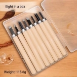 Puidunoad 8tk karbis.