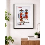 Trend. 42*30 Jaan Männik akrüülmaal Raamitud