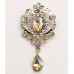 Pross šampanja kuld vintage kivikestega kuninglik