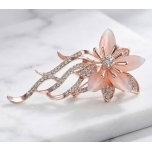 Pross lõheroosa lill 6,5cm