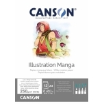 Joonistusplokk Illustration Manga A4 250g 12 lk