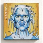 Iceman.Akrüülmaal.Lõuend alusraamil.Jaan Männik