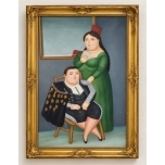 Fernando Botero maalikoopia.Õlimaal 70*90cm